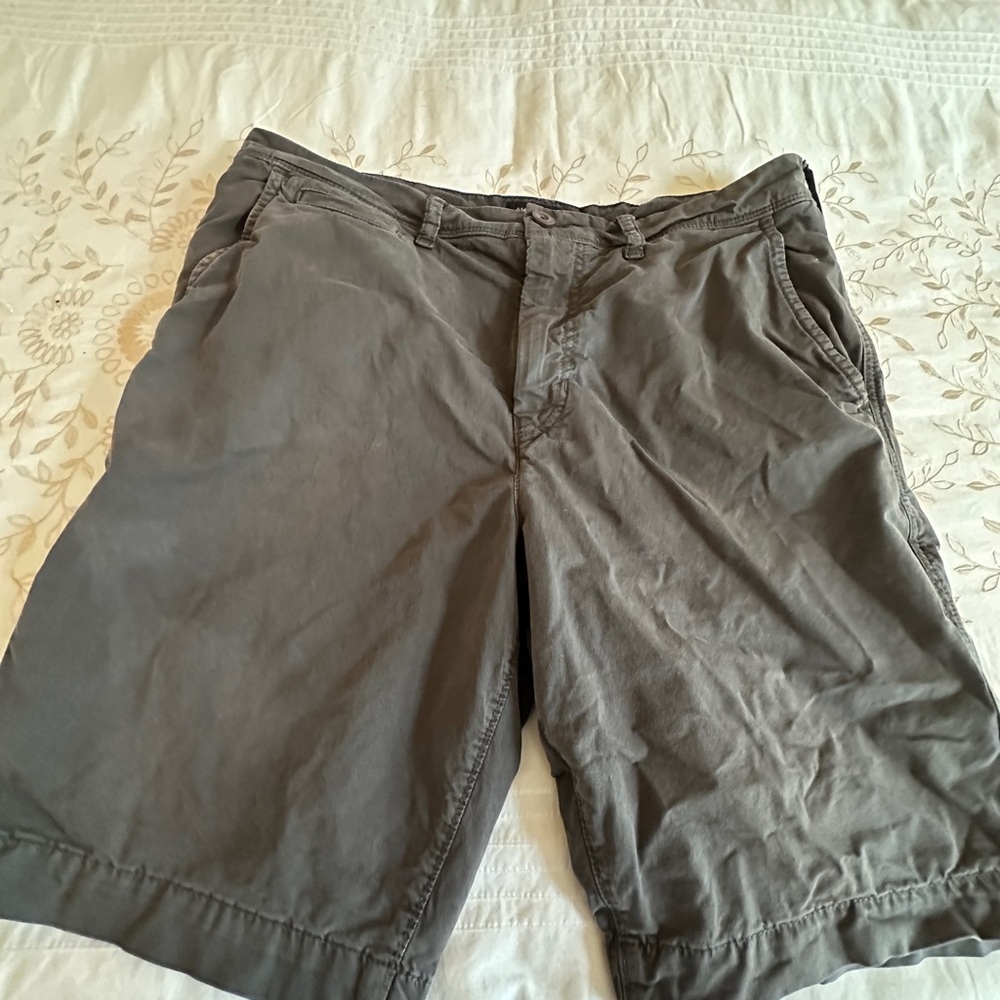 American Eagle Outfitters Charcoal Flat Front Shorts